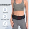 Running Waist Bag Multi Independent Pockets Elastic Breathable Thin Light