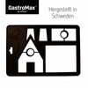 Gastromax Lebkuchen-Haus Ausstecher, Schwarz