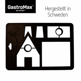Gastromax Lebkuchen-Haus Ausstecher, Schwarz