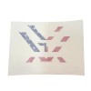 Vortex Optics Sticker Decals in Red White Blue Inside Window Mounting Multi Disc