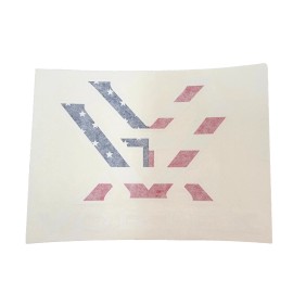 Vortex Optics Sticker Decals in Red White Blue Inside Window Mounting Multi Disc