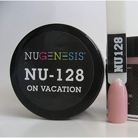 NuGenesis Nail Dipping Powder Color 1.5oz/43g Jar - (NU128 ON VACANTION)