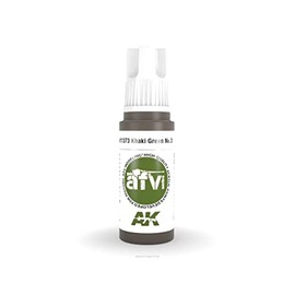 AK Acrylics 3Gen AFV AK11372 Washable White Paint (17 ml)