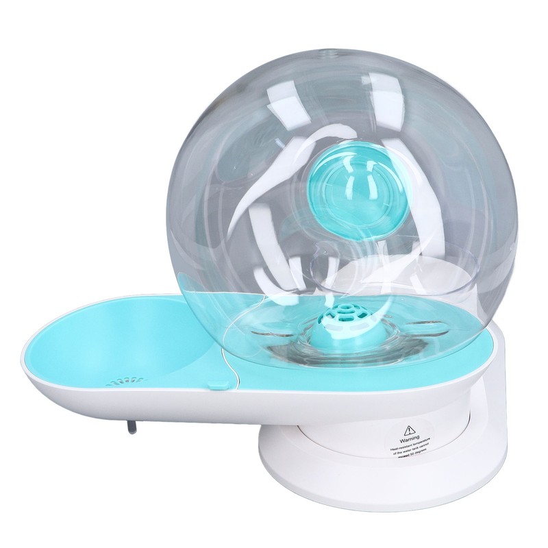 Pet Water Dispenser Food Feeder Cat Automatic Drinking Snail Shape