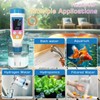 YIYEGO pH Meter for Water, pH/H2/TMEP/EC/TDS/ORP/Salt Kit, Salt Content Meter