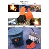 UJack Camping Gloves, Heat Resistant Gloves, Three-Layer Construction, Cowhide Leather,