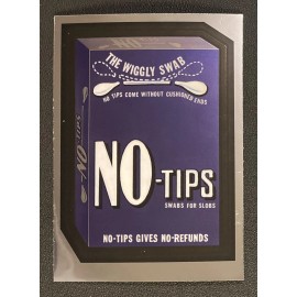 2014 Topps Wacky Packages Chrome Series 3 — #91 of 107 NO-TIPS card Q-Tips