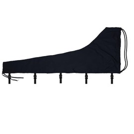 Che Yi Bao Mainsail Boom Cover, 800D Thickened Sailboat Mainsail Waterproof Cover, Protection from UV Radiation, for 12'-13' mainsails (Black)