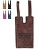 Numfog Boot Wallet for Women,Western Boot Wallet with Snap Strap,Leather
