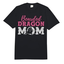 Bearded Dragon Mother Girl or Female Lizard and Reptile Comfort Colors Adult Heavyweight T-Shirt