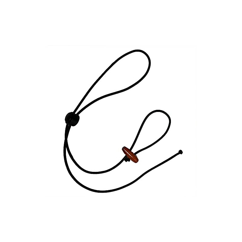 1-Up One-Handed Hair Tie (Black Double Loop) 3-pack