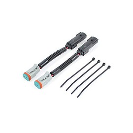 Starkey 2017-2019 Silverado/Sierra 1500 Fog Light Wiring Adapters LED to Deutsch - Set (5017)