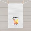 MNIGIU Food Quotes Kitchen Towel Funny Foodie Inspired Gift We