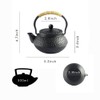 HwaGui - Mini Cast Iron Teapot with Infuser Small Tetsubin