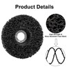 CSD Disc Sanding Disc, 5 Pieces Coarse Cleaning Disc Set,