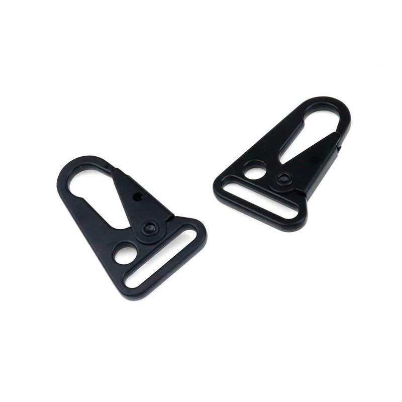 Coshar 20pcs Enlarged Mouth Clip Sling Clasp Hooks 1-Inch for