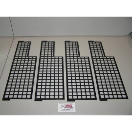 Dixie Narco (4) DIXIE NARCO 501E, 522E & 600E SODA VENDING MACHINE DOUBLE COLUMN "CAN" SHIMS