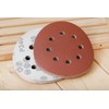 YoiYee 240 Grit Sanding Discs Pads, 8 Holes, 125mm/5-inch Hook