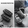 Savzokiw Heavy Metal Key Fob Cover Case Protector for Ford,