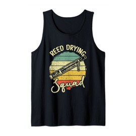 Reed Drying Squad Bassoon Player Bassoonist Tank Top