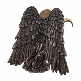 PTC 10 Inch Archangel Gabriel with Moon Spear Religious Statue Figurine