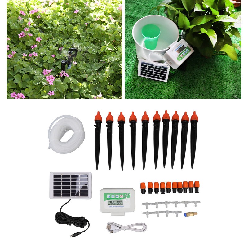 Solar Watering Device Solar Power Rainproof Auto Watering 850ml Per