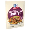 McCormick Seasoning Mix, Orange Beef & Noodle Stir Fry, Lo