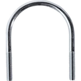 TRUSCO TSGP2-BTM6-40A U-Bolt for SGP, Trivalent Uniqlo, Nominal Diameter 40A, Thread Diameter M6