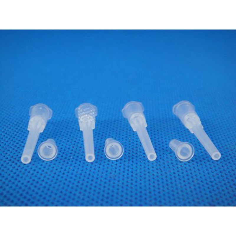 Koneko Syringe Injectors, 10 Pieces (Nozzle + Cap)