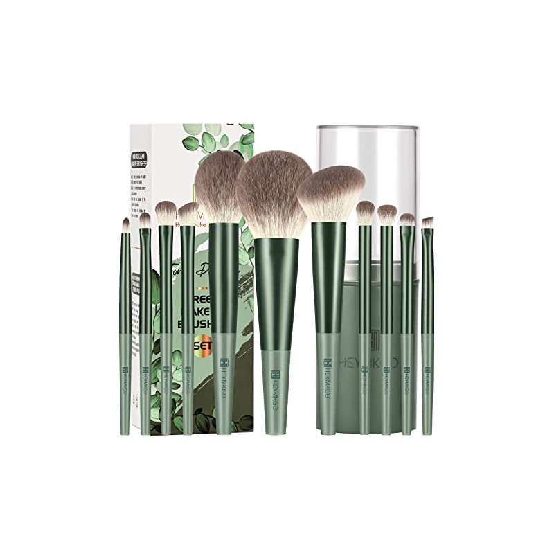 Makeup Brushes - HEYMKGO - 11Pcs Makeup Brushes Set Premium