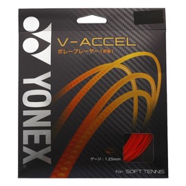 YONEX Soft Tennis String V-Axel Shine Red SGVA