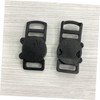 Operitacx Replaceable Strap Buckles 100pcs Plastic Side Release Buckles for