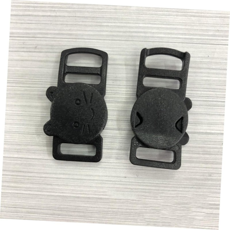 Operitacx Replaceable Strap Buckles 100pcs Plastic Side Release Buckles for