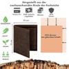 Simaru Cork Wallet, Slim Wallet with Pull Tab for Card
