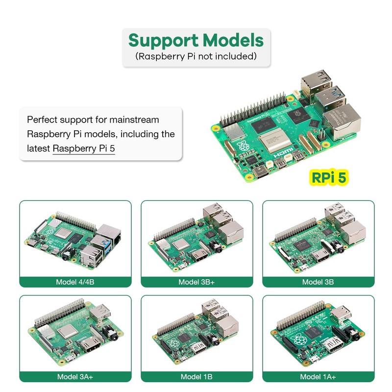 LAFVIN Basic Starter Kit for Raspberry Pi Development Board Breadboard