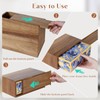 YANGQIHOME Acacia Hand Towel Box Cover Compatible with Kleenex Disposable