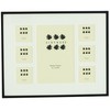 Sixtrees Park Lane 28537C(MIF) Black Seven Aperture Photo Frame With