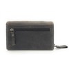Jockey Club Genuine Buffalo Full Leather Wallet, Long, Natural Hunter