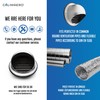 calimaero® KWG 5 inch Round Stainless Steel Ventilation Grill Hood