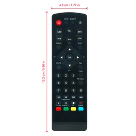 New Replace Remote Control work for Strong Digital Terrestrial HD Receiver SRT 82 STR-8206 STR-8222 SRT-82 STR-8209 STR8206 STR8222 SRT82 STR8209