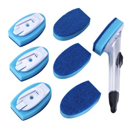 Dish Wand & 7 Pack Dishwashing Sponge Refills Non Scratch, Dish Sponge,Sponge with Handle, sponges Kitchen, Dish Wand, Sponge Wand