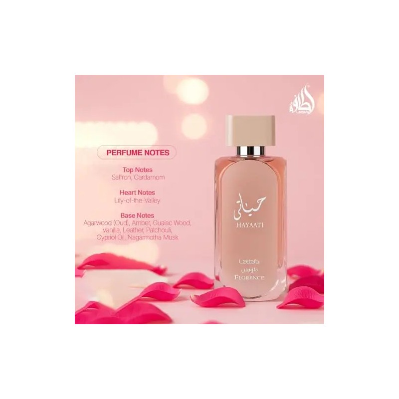 Lataffa Hayaati Florence for Women Eau De Parfum Sprayvolume (ml):