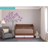 Beautiful Tree Fabric Wall Decal, Tree Wall Décor - Purple
