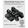 BRCOVAN Aluminum Alloy Double Socket Arm Short Arm Compatible with