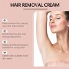 2pcs Crema Depilatoria Íntima Para Cara Piernas Axilas