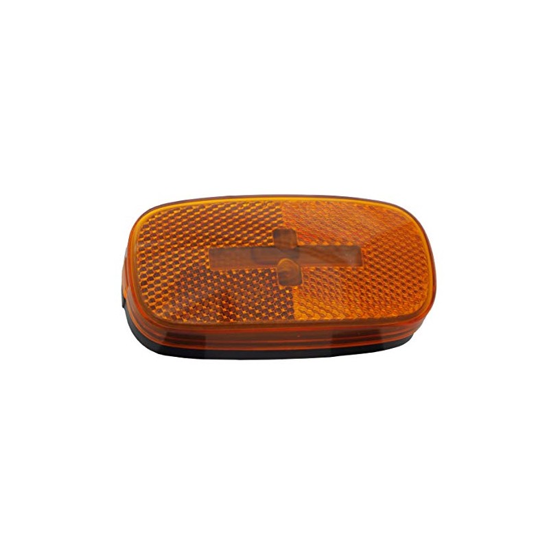 Kaper II L04-0059A-BLK Amber Marker/Clearance Light