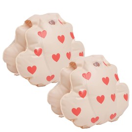 Arm Float, Arm Ring, Arm Helper, Swimming, Children's Float, Set of 2, Children, Pool Arm Float, For Beaches, Sea, River, Pool, Swimming, Unisex, Swimming Supplies, 3 Colors (Love Heart)