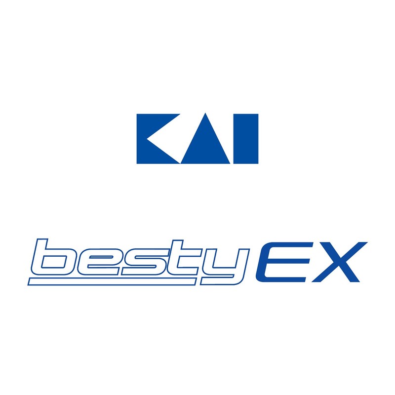 Kai Corporation Besty EX Oscillating Neck Razor Set of 6