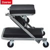 Happybuy Z-Creeper Seat, Dual-Function Rolling Foldable Auto Creeper/Stool, Supports Up