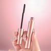 Black Mascara for Fine Lashes, Waterproof Mascara with Comb Brush